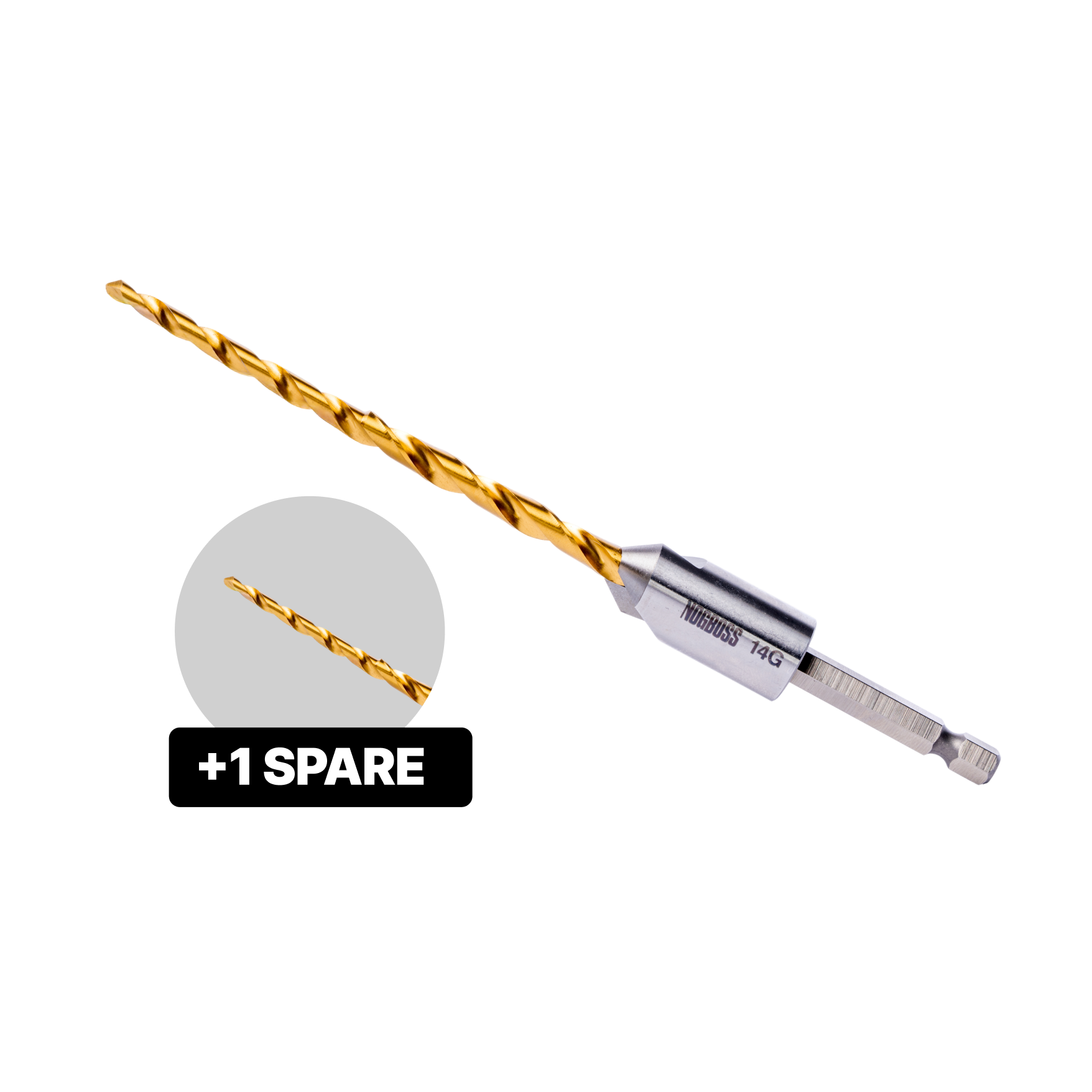 NOGBOSS 14G Wood Drill 82* CSK Assembly